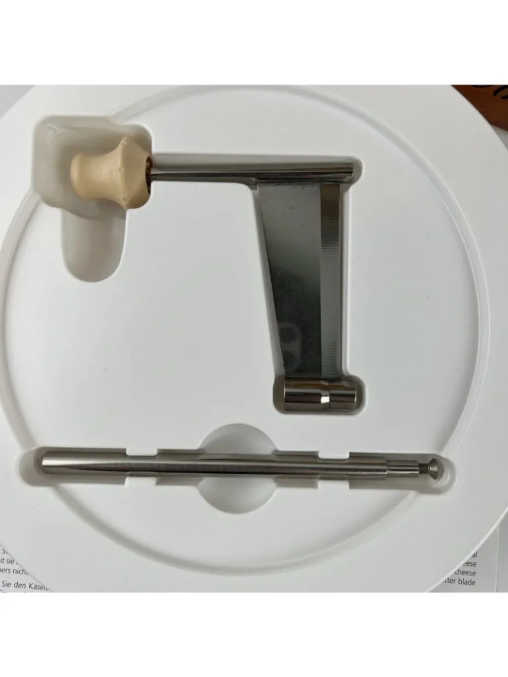 Swiss Girolle Originale Cheese Curler Metafil LaGirolle Switzerland Rosettes
